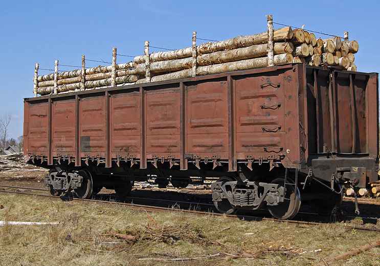 Перевозка ЛЕСА вагонами из Иркутска в Забайкальск