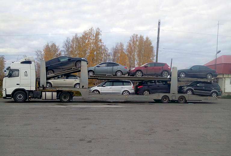 Перевозка автомобиля из Самары в Оренбург